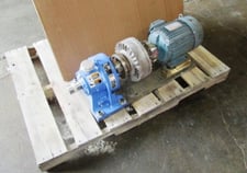 5 HP, 1750 RPM, Gear Reduced Drive with Fluid Coupling, 6:1 ratio, 1 7/8" dia. discharge shaft