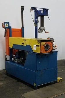 3" Addison McKee #PF-70, ID/OD tube end former, single head, Allen Bradley PLC