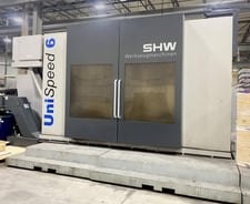 SHW Werkzeugmaschinen #UniSpeed-6, Siemens 840D,118"X,51"Y,51"Z,6k RPM,2014