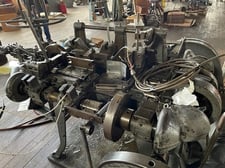 Nilson #S-1, 4-slide wire forming, 3/32" wire diameter, 8" wire feed, split cams, with motor