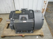 125 HP 1780 RPM ABB / Baldor Super E Chemical Processing Motor, 460 Volts
