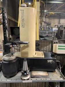 Speroni #STP34, tool presetter, #50 taper, 11.8"X, 15.7"Z,Tool Chek 2-Axis digital read out, 2006,S43655