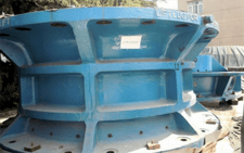 63" x 90" FLSmidth Gyratory Crusher, steel shell, new condition, unused
