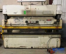 90 Ton, Pacific #J90-10, hydraulic press brake, 10' overall, 102-1/2" between housing, 7" stroke, #64998