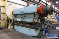 150 Ton, Wysong #150-12, mechanical press brake, 14' overall, 150" between housing, 3" stroke, #70752