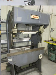 Image for 14 Ton, DiAcro #14-48-2, hydra power press brake, 4' overall, 36" between housing, 2" stroke, manual Back Gauge