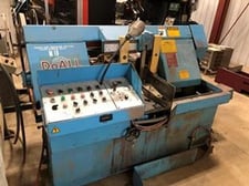 10" x 12" DoAll #C260A, automatic bandsaw, 144" x .045" x 1-1/4" blade, 60-350 FPM, chip auger