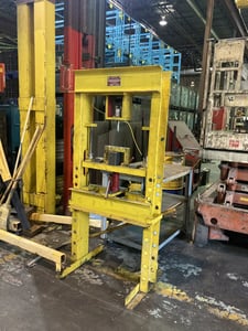 50 Ton, Carolina #50, H-frame shop press, #11590