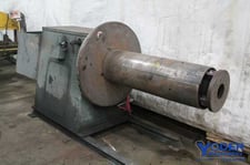 10000 lb. Egan #10CR48, coil reel, 48" mandrel width, 72" outside dimensions, 15" ID, mechanical brake, #65856