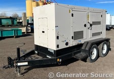 100 KW Caterpillar #XQ125, diesel, enclosure mounted on trailer, 9810 hours, 2017, #89381