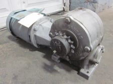 .75 HP, Hytrol, Gear Reduced Right Angle Drive, 208-230/460 Volts, 1" shaft, 15 tooth sprocket