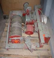 2 Ton, Coffing #WDT-41, Hoist, 20 FPM, 20' of lift, 460 volts, 4 HP