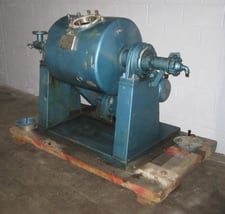 1' 9.5" x 20" Patterson, Ball Mill/Reactor, 21.5" diameter x 20" Straight Wall plus Dished ends, 8 HP, 1977