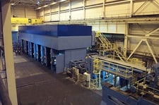 56" Hitachi-Seiki, 5 stand 6 Hi continuous tandem cold rolling mill