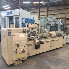 Heckert #ZFWVG250X2000, horizontal gear hobber w/differentail, 19" dia. x 80" cut length