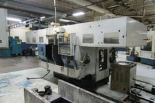 Muratec #MW-200, twin spindle turning centers with chip conveyor, misc tooling, 2002-2005