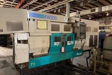 Muratec #MW-200, CNC twin spindle turning centers, 10" chucks, 2.48" spdl bore, in plant, 2010 (3 available)
