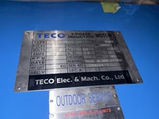 6720 HP 992 RPM Teco, 5000 KW, Wound Rotor Induction Motors, 6 poles, unused (2 available)