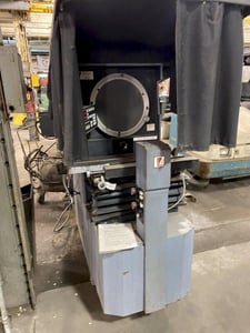 15" Vermont Precision #VP-15, Optical Comparator, 15" screen, 30" x7" work stage, 150 lb. capacity, digital