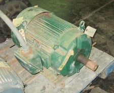 7.5 HP 1170 RPM Reliance, Frame 254T, 20.6/10 Amps, 230/460 Volts