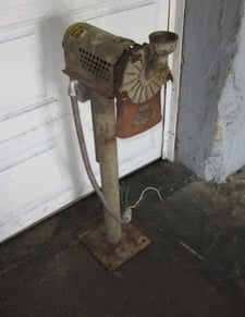 Weber Brothers, Lab Pulverizer, 5/8 HP, 3 sets of hammers, 5" diameter Chamber, Gravity feed with small feed
