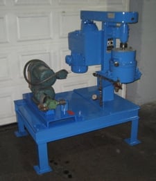 Union Process, Recirculating Attritor, Size Q1, 2 HP, Jacketed chamber