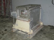 Screener, stainless steel, 15 HP, 1/2 circle screen, 15 feed opening