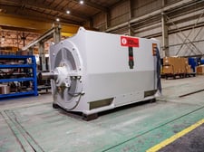 4500 KW, 1800 RPM, Ideal, 5000 KVA, 4160 Volts, ODP, 60 Hz, 0.90 PF, factory refurbished