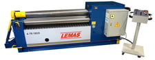 48" x 1/4" Lemas #4-TR160/4, Hydraulic 4-roll Initial-pinch Plate Bending Roll, new