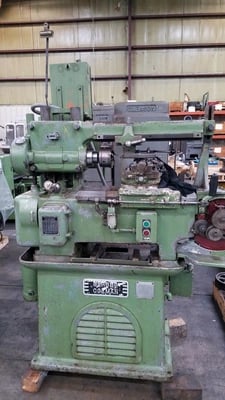 Barber-Colman #6-10, horizontal gear hobbing machine, 6" work diameter, 2-1/16" hob diameter, 3-jaw precision