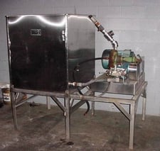 Foamatic #SCCS-3000, Clean In Place Pump, with Tank, on Stainless Steel stand