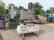 Elmo Rietschie Gardner Denver #VWZ-252-(15), Vacuum Pump System, 15 HP, 0.5 mbar abs., Externally cooled