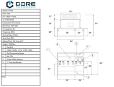 1500 KVA 13800Y/7970 Primary, 4160Y/2400 Secondary, Pad, Recon(shipment available in 10 days)
