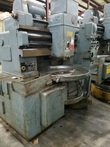 Fellows #36-6, gear shaping machine w/0"-3" risers, 4" spindle diameter, 6" face, 40" pitch dia external/36"