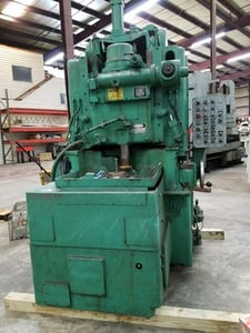 Fellows #18-5, gear shaper, 18" dia., 6" stroke, 5" face, 4" spindle diameter, automatic cycles, cutter at top