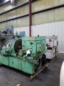 Fellows #Z, horizontal gear shaper, 8.5" external spline cut, 17" internal gear cut, 5" face, spur guide