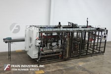 Massman #BLCP, automatic, Stainless Steel, knockdown case erector, product down stacker, bottom load case