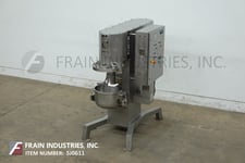 Collette #Gral-25, high speed, high shear, Stainless Steel, vertical, single pot, mounted on heavy duty