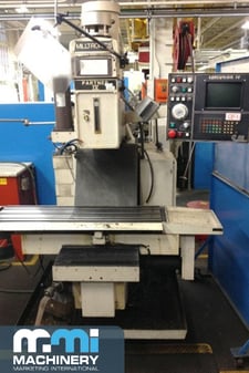 Milltronics #Partner-IV-Series-B, vertical machining center, 32" X, 16" Y, 5" Z, 4000 RPM, #40, Centurion IV