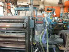 72" Spadone, prick roll assembly for rubber calender, 3 HP drive roll