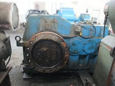 500 HP, Santasalo, parallel shaft gearbox reducer, 25.36:1 ratio, 1996