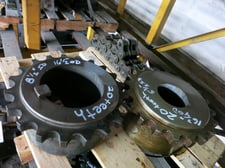 Low Speed coupling set with chain, Lufkin, 5-1/2" & 8-1/2" bores, 20 teeth