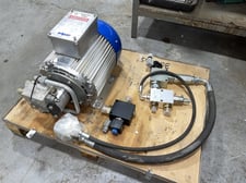 10 KW 3600 RPM, Gensco Equipment #HG-10kVA, Hydraulic Generator, KWG-110/2-E10-011 Motor, 400V/3Ph/60Hz, 2012