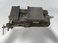 Kurt #D60, Machine Vise, 6" Wide Jaws, 6" Jaw Opening, with Soft Jaws, 18-1/2" x 9" x 4-1/2" High, 75 lb.