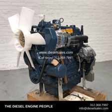 27.3 HP @ 3800 RPM Kubota #D1005, Engine Assembly, complete remanufactured