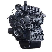 20.4 HP @ 3600 RPM Kubota #D902, Engine Assembly, complete remanufactured