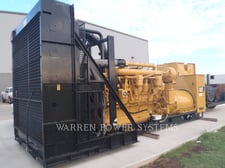 2250 KW Caterpillar 3516C-HD, Stationary Generator Set, Diesel, 1800 RPM, 480V, 2010