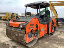 Hamm HD+120I, Twin Drum Roller, 3277 hours, S/N: H2070123, 2015