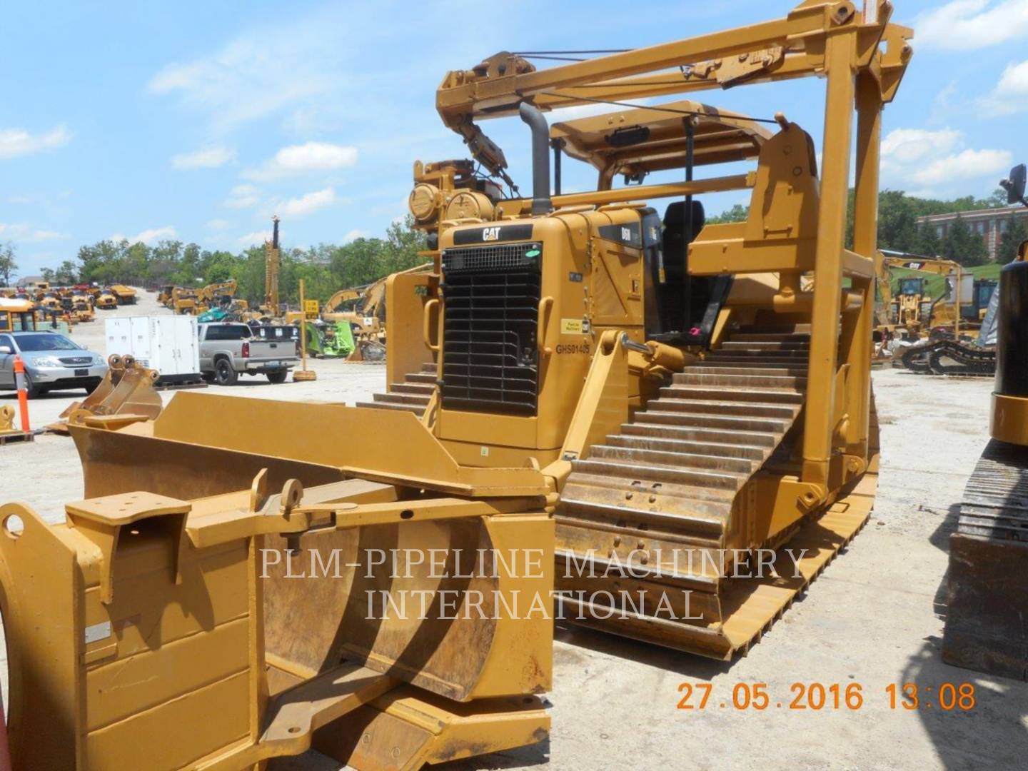 Caterpillar D6NLGP, Crawler Dozer, 185 hours, S/N: GHS01405, 2012