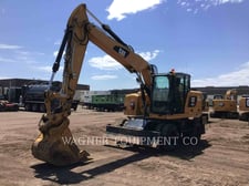 Caterpillar M314F, Wheel Excavator, 932 hours, S/N: FB400749, 2018